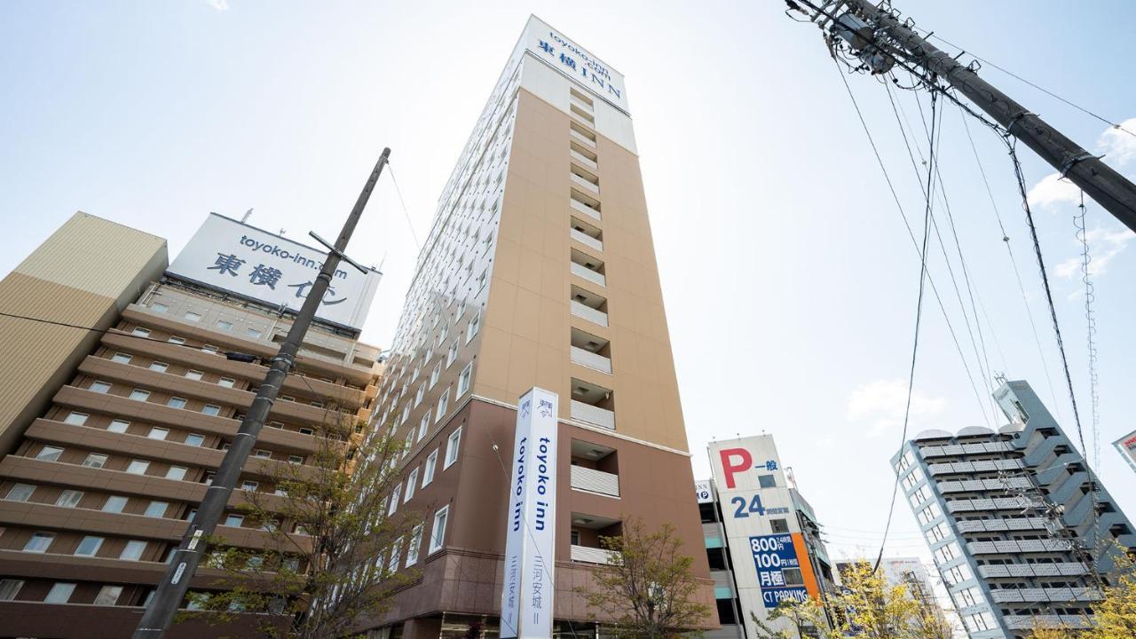 Toyoko Inn Mikawa Anjo Eki Shinkansen Minami Guchi No 2 Anjomachi Exterior foto